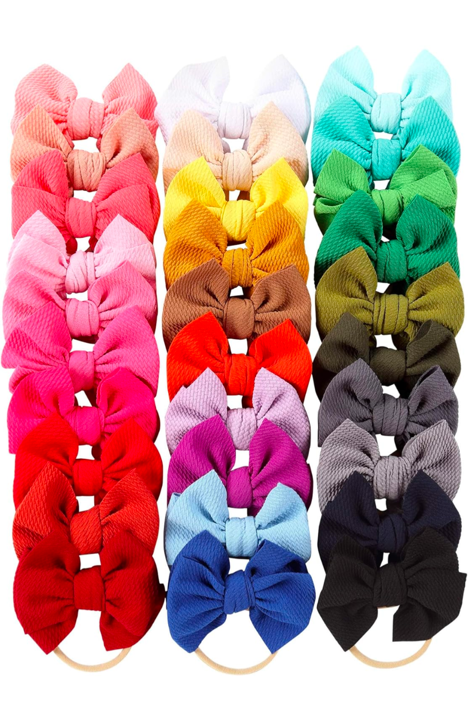 Nylon baby bow